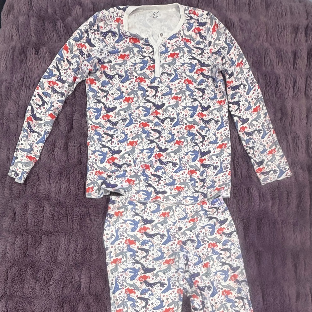 roller rabbit mermaid pjs size xs